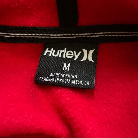 Men’s Hurley Color Blocked Pullover Hoodie - Picture 6 of 9